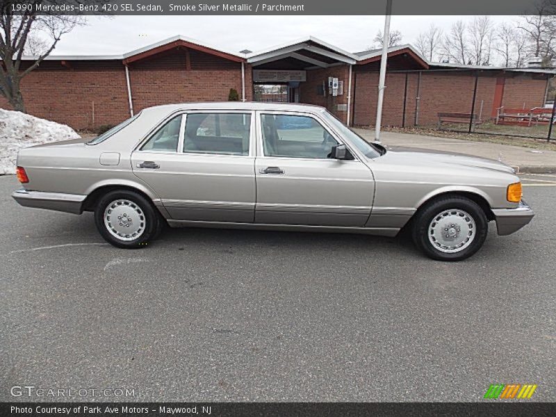  1990 420 SEL Sedan Smoke Silver Metallic