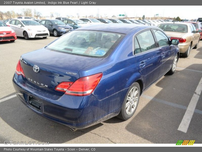 Indigo Ink Blue Pearl / Light Gray 2007 Toyota Avalon Limited