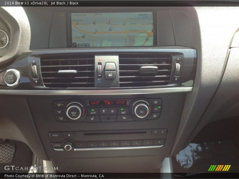 Jet Black / Black 2014 BMW X3 xDrive28i