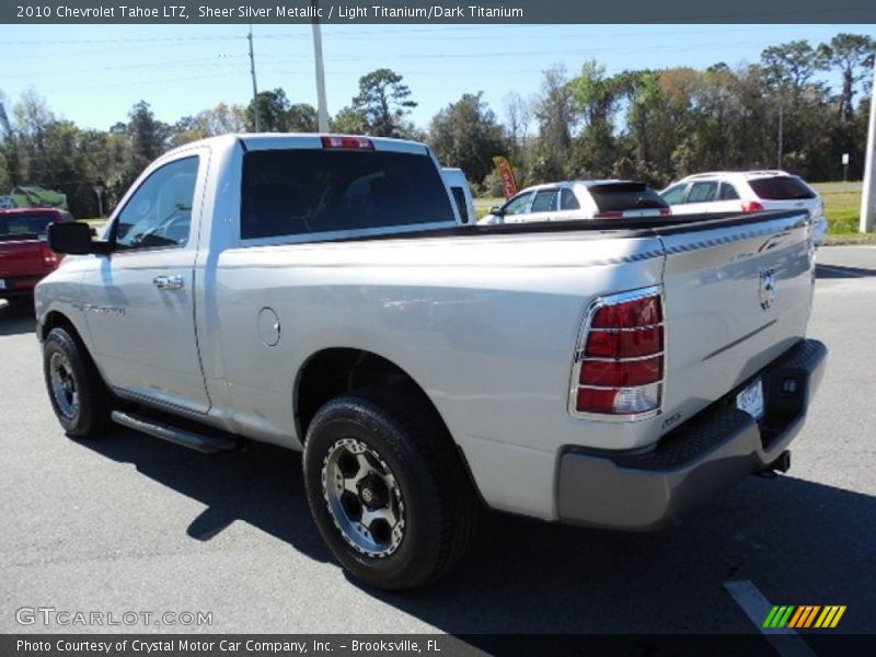 Sheer Silver Metallic / Light Titanium/Dark Titanium 2010 Chevrolet Tahoe LTZ