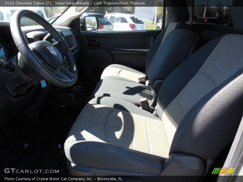 Sheer Silver Metallic / Light Titanium/Dark Titanium 2010 Chevrolet Tahoe LTZ
