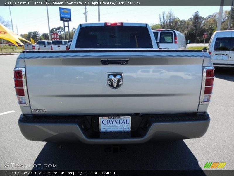 Sheer Silver Metallic / Light Titanium/Dark Titanium 2010 Chevrolet Tahoe LTZ