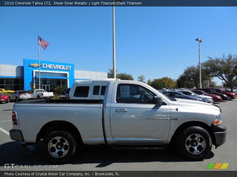 Sheer Silver Metallic / Light Titanium/Dark Titanium 2010 Chevrolet Tahoe LTZ