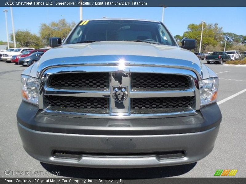 Sheer Silver Metallic / Light Titanium/Dark Titanium 2010 Chevrolet Tahoe LTZ