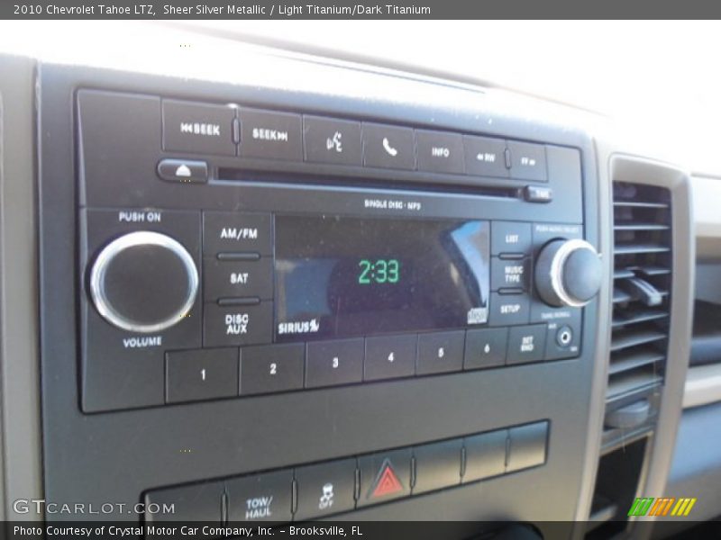 Sheer Silver Metallic / Light Titanium/Dark Titanium 2010 Chevrolet Tahoe LTZ