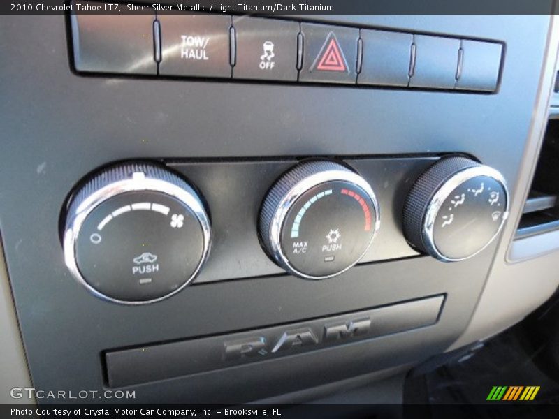 Sheer Silver Metallic / Light Titanium/Dark Titanium 2010 Chevrolet Tahoe LTZ