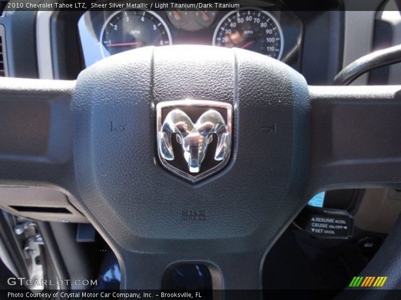 Sheer Silver Metallic / Light Titanium/Dark Titanium 2010 Chevrolet Tahoe LTZ