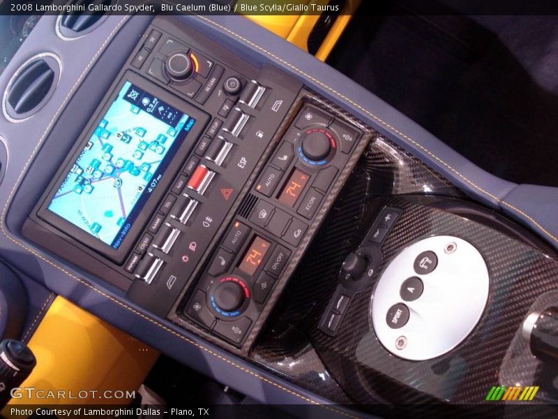 Blu Caelum (Blue) / Blue Scylla/Giallo Taurus 2008 Lamborghini Gallardo Spyder