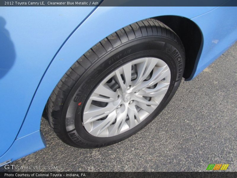 Clearwater Blue Metallic / Ash 2012 Toyota Camry LE