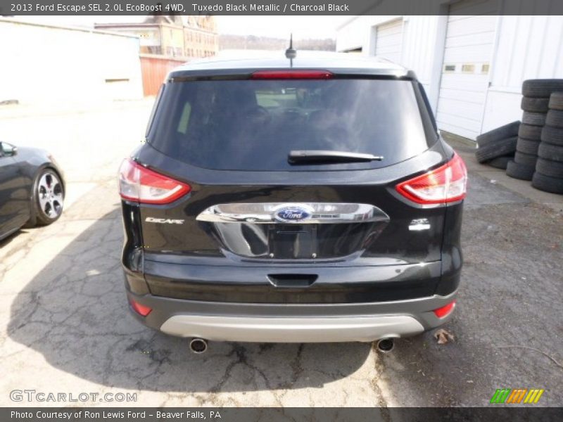 Tuxedo Black Metallic / Charcoal Black 2013 Ford Escape SEL 2.0L EcoBoost 4WD
