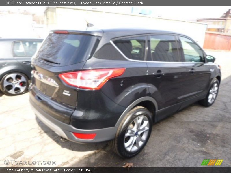 Tuxedo Black Metallic / Charcoal Black 2013 Ford Escape SEL 2.0L EcoBoost 4WD
