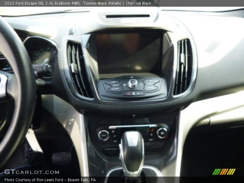 Tuxedo Black Metallic / Charcoal Black 2013 Ford Escape SEL 2.0L EcoBoost 4WD