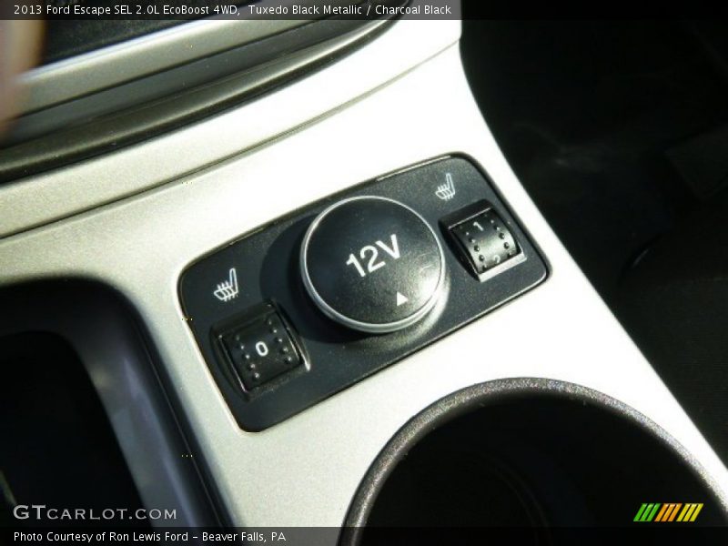 Tuxedo Black Metallic / Charcoal Black 2013 Ford Escape SEL 2.0L EcoBoost 4WD
