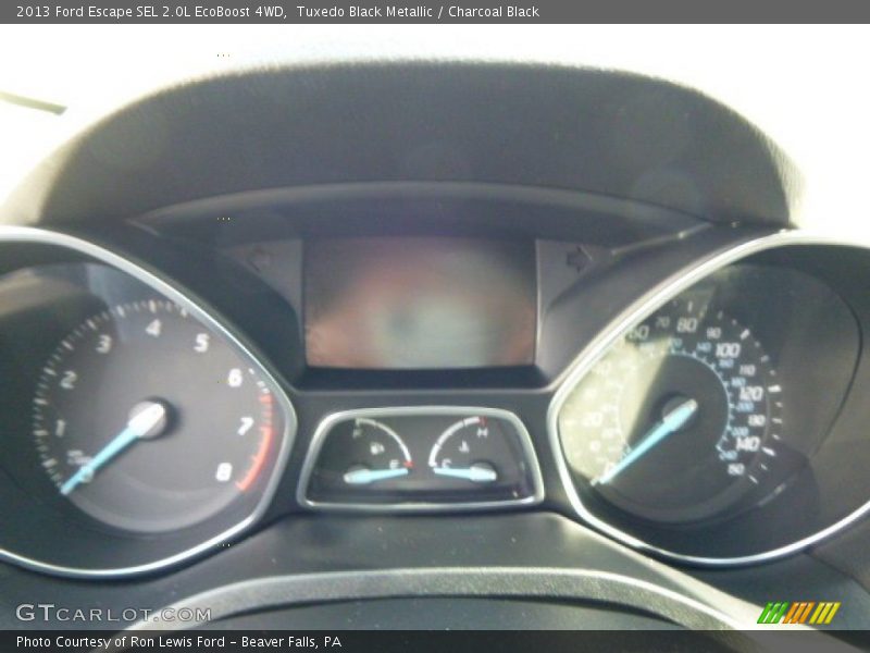 Tuxedo Black Metallic / Charcoal Black 2013 Ford Escape SEL 2.0L EcoBoost 4WD