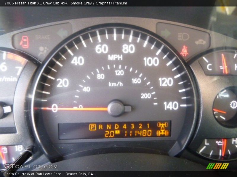 Smoke Gray / Graphite/Titanium 2006 Nissan Titan XE Crew Cab 4x4
