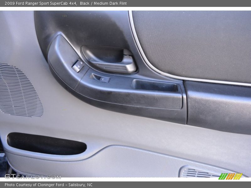 Black / Medium Dark Flint 2009 Ford Ranger Sport SuperCab 4x4