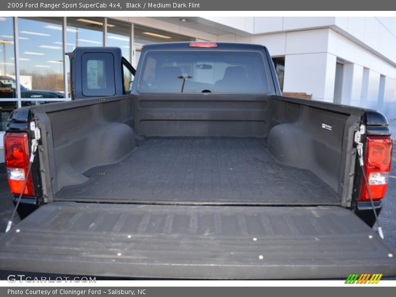 Black / Medium Dark Flint 2009 Ford Ranger Sport SuperCab 4x4