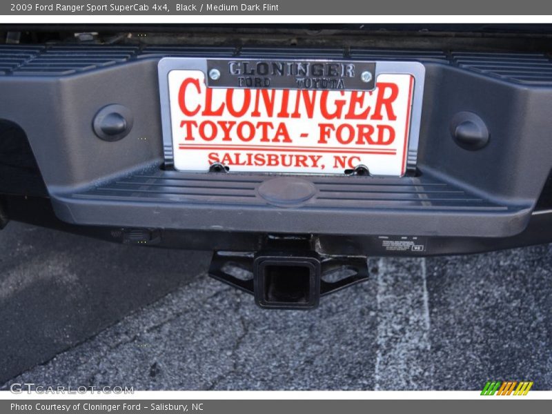 Black / Medium Dark Flint 2009 Ford Ranger Sport SuperCab 4x4