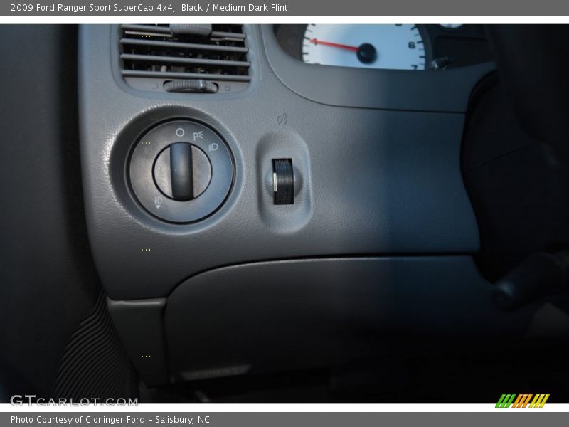 Black / Medium Dark Flint 2009 Ford Ranger Sport SuperCab 4x4
