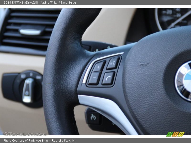 Controls of 2014 X1 xDrive28i