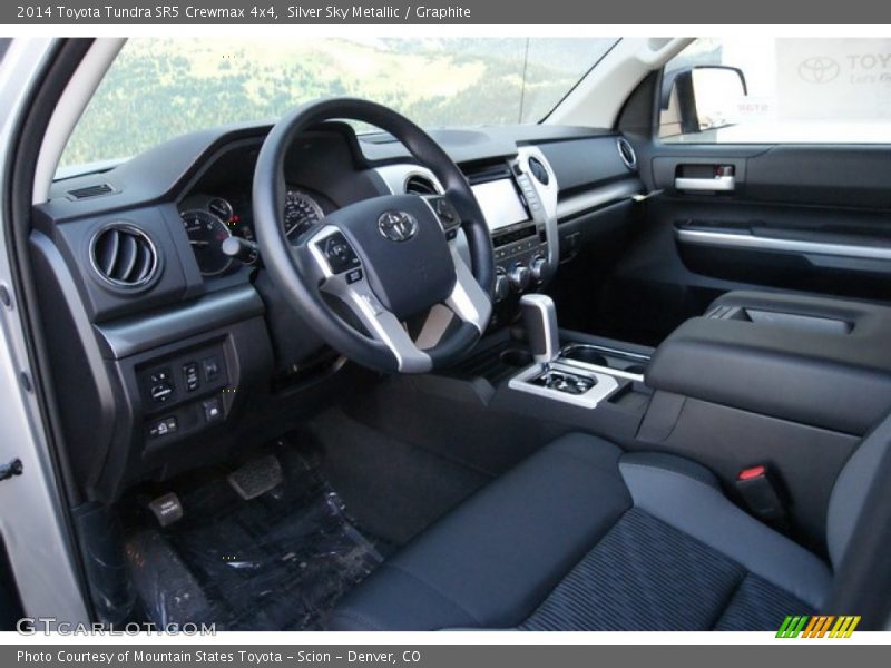 Silver Sky Metallic / Graphite 2014 Toyota Tundra SR5 Crewmax 4x4