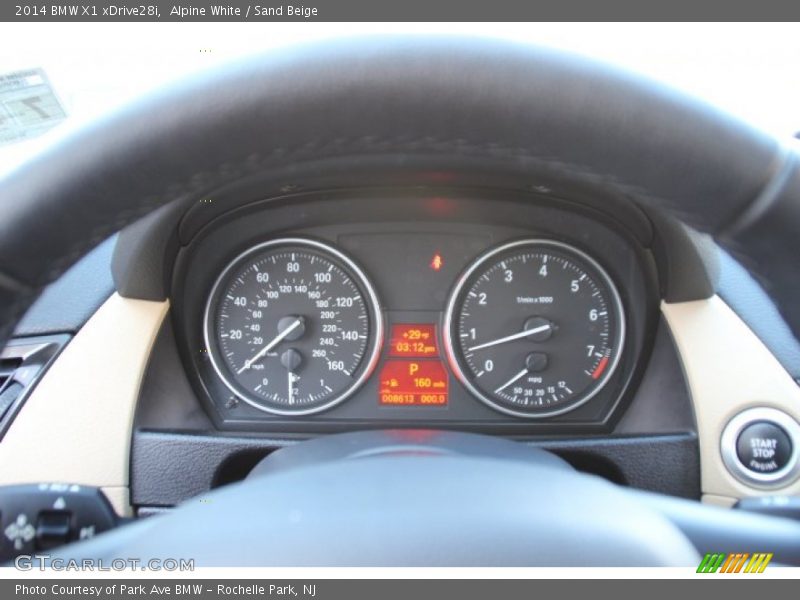  2014 X1 xDrive28i xDrive28i Gauges