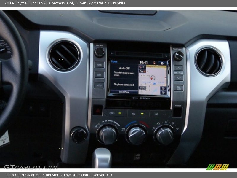 Silver Sky Metallic / Graphite 2014 Toyota Tundra SR5 Crewmax 4x4