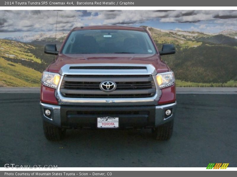 Barcelona Red Metallic / Graphite 2014 Toyota Tundra SR5 Crewmax 4x4