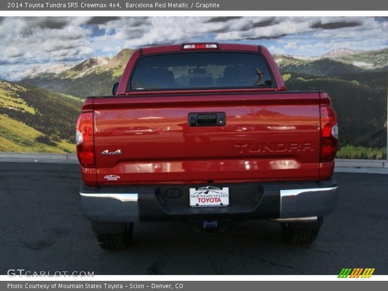 Barcelona Red Metallic / Graphite 2014 Toyota Tundra SR5 Crewmax 4x4