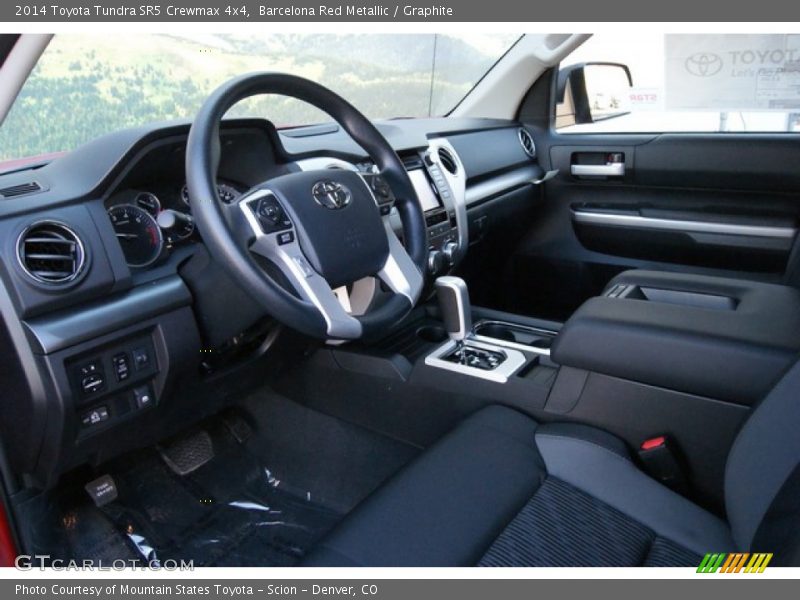 Barcelona Red Metallic / Graphite 2014 Toyota Tundra SR5 Crewmax 4x4
