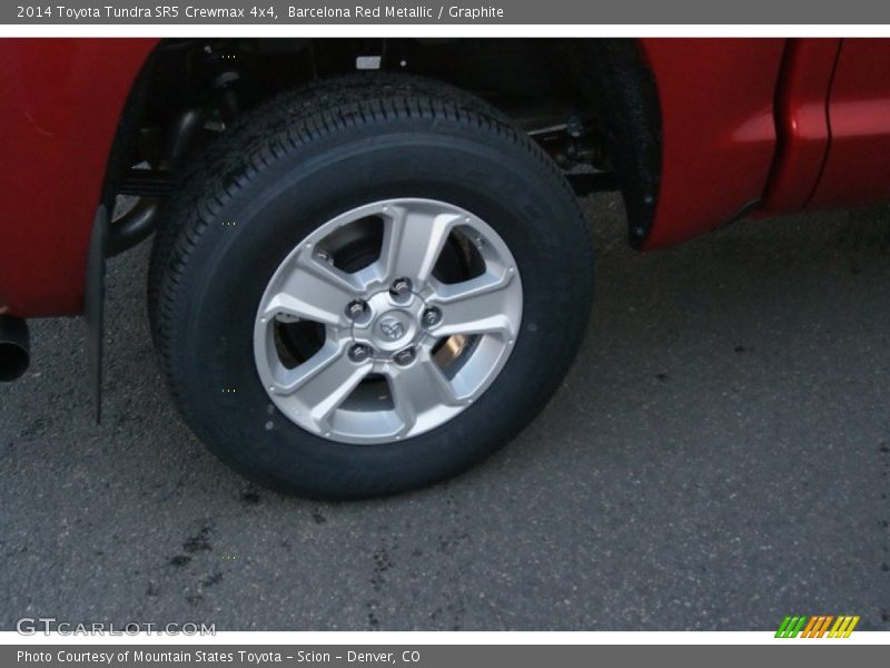 Barcelona Red Metallic / Graphite 2014 Toyota Tundra SR5 Crewmax 4x4