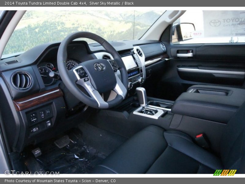  2014 Tundra Limited Double Cab 4x4 Black Interior