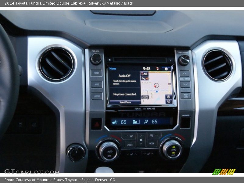 Controls of 2014 Tundra Limited Double Cab 4x4