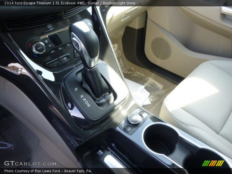 Sunset / Medium Light Stone 2014 Ford Escape Titanium 1.6L EcoBoost 4WD