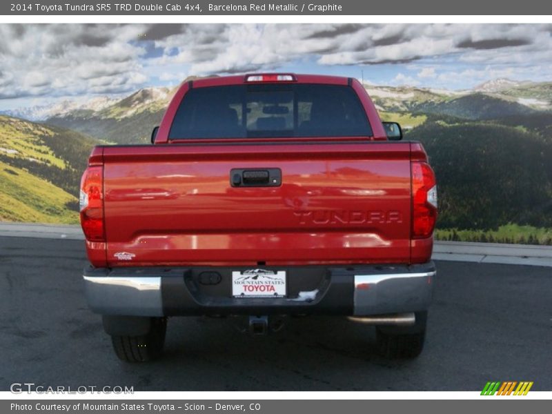 Barcelona Red Metallic / Graphite 2014 Toyota Tundra SR5 TRD Double Cab 4x4