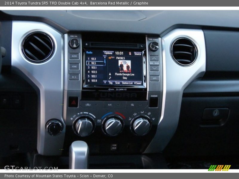 Barcelona Red Metallic / Graphite 2014 Toyota Tundra SR5 TRD Double Cab 4x4