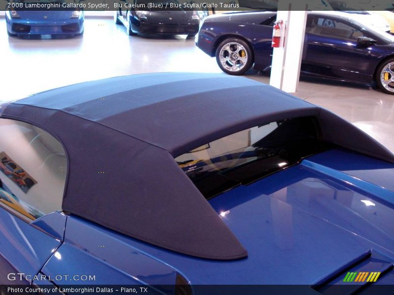 Blu Caelum (Blue) / Blue Scylla/Giallo Taurus 2008 Lamborghini Gallardo Spyder