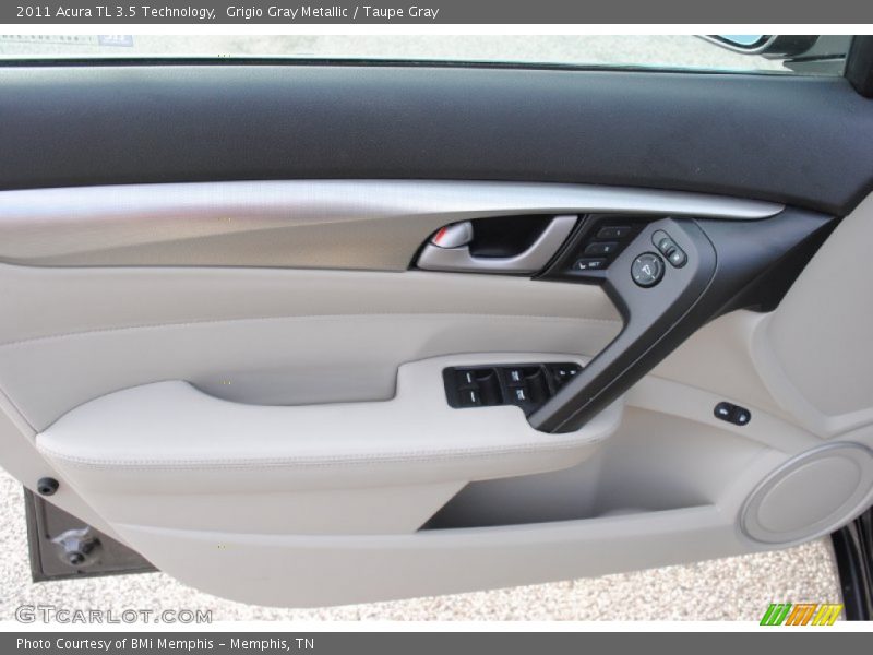 Grigio Gray Metallic / Taupe Gray 2011 Acura TL 3.5 Technology