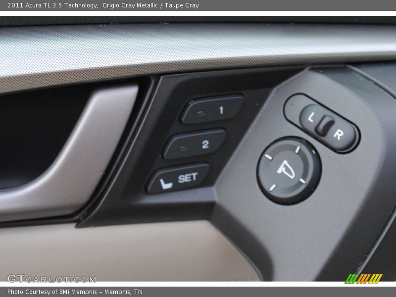 Grigio Gray Metallic / Taupe Gray 2011 Acura TL 3.5 Technology