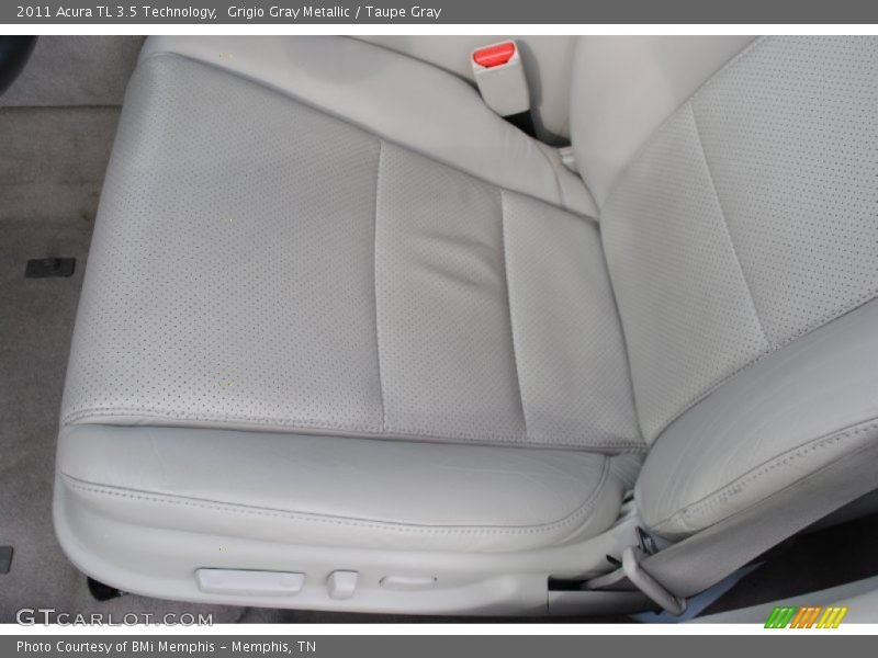 Grigio Gray Metallic / Taupe Gray 2011 Acura TL 3.5 Technology