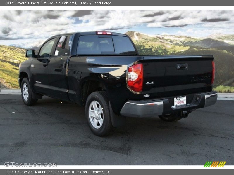 Black / Sand Beige 2014 Toyota Tundra SR5 Double Cab 4x4