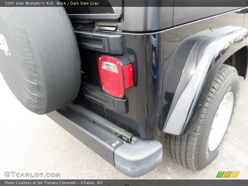 Black / Dark Slate Gray 2005 Jeep Wrangler X 4x4