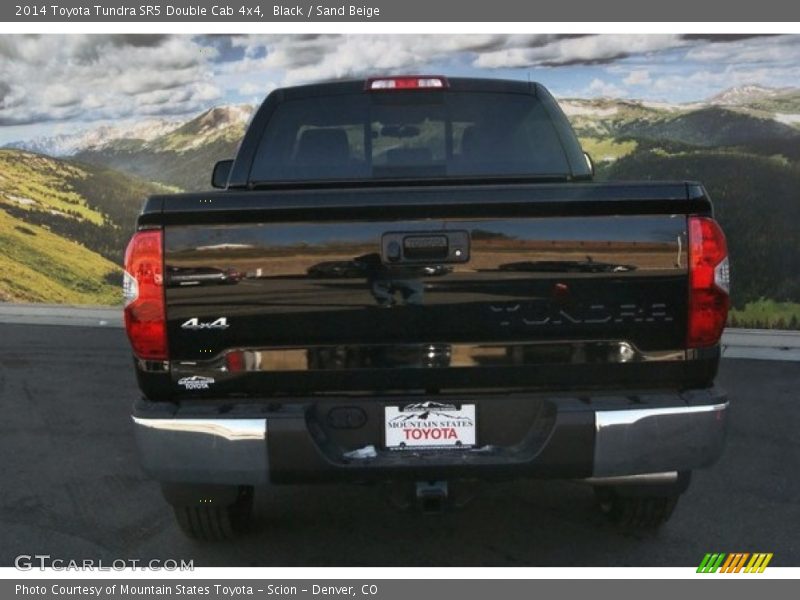 Black / Sand Beige 2014 Toyota Tundra SR5 Double Cab 4x4