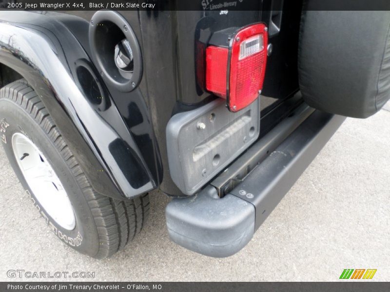 Black / Dark Slate Gray 2005 Jeep Wrangler X 4x4