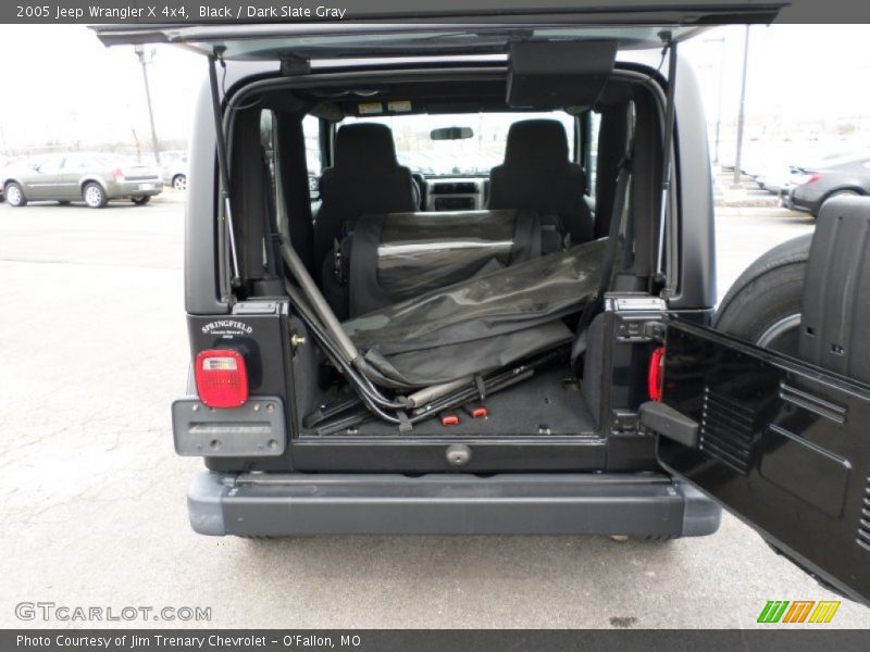 Black / Dark Slate Gray 2005 Jeep Wrangler X 4x4