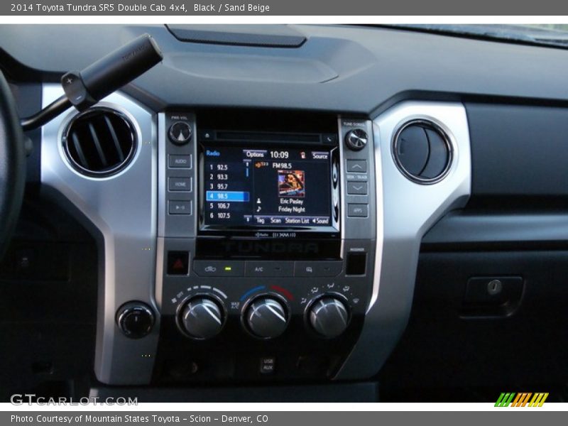 Black / Sand Beige 2014 Toyota Tundra SR5 Double Cab 4x4
