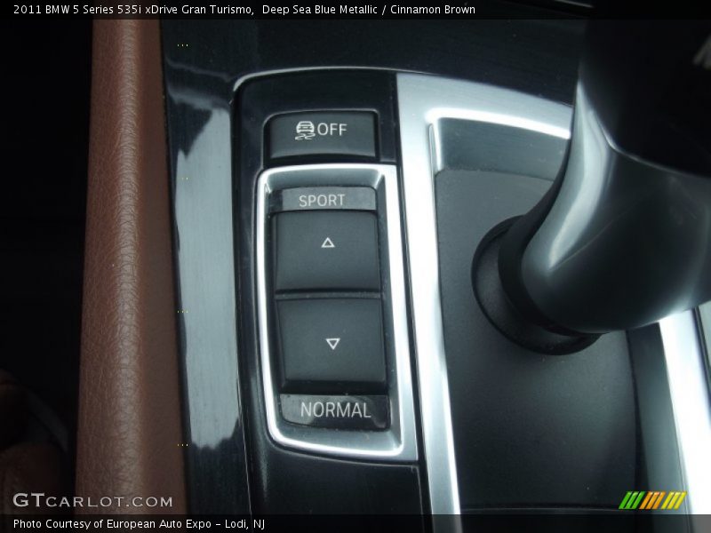 Deep Sea Blue Metallic / Cinnamon Brown 2011 BMW 5 Series 535i xDrive Gran Turismo