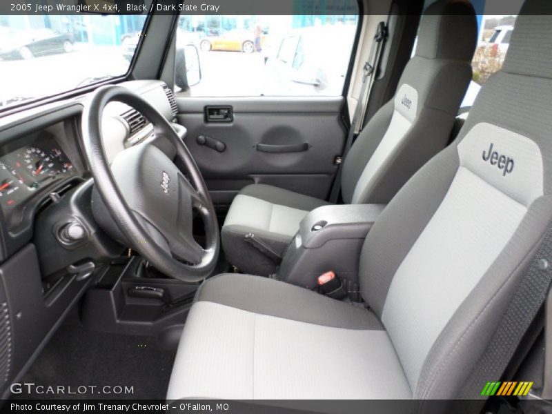 Black / Dark Slate Gray 2005 Jeep Wrangler X 4x4