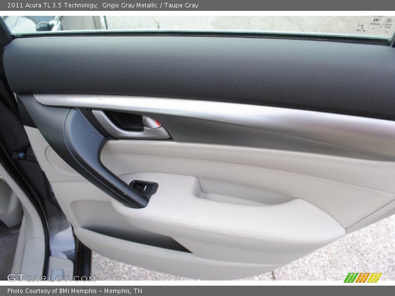 Grigio Gray Metallic / Taupe Gray 2011 Acura TL 3.5 Technology