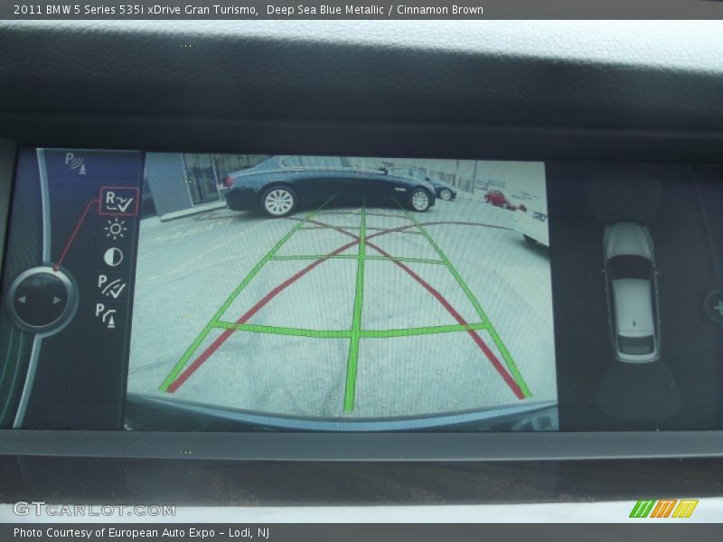 Deep Sea Blue Metallic / Cinnamon Brown 2011 BMW 5 Series 535i xDrive Gran Turismo